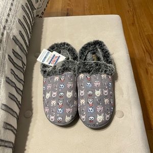 Bobs by sketchers cat slippers